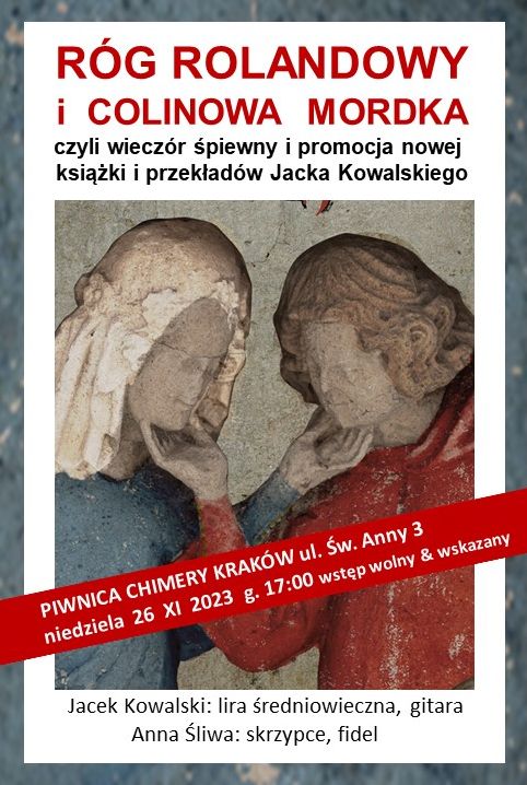 Plakat: RÓG ROLANDOWY i COLINOWA MORDKA