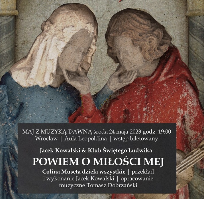 Plakat: POWIEM O MIŁOŚCI MEJ Colina Museta dzieła wszystkie