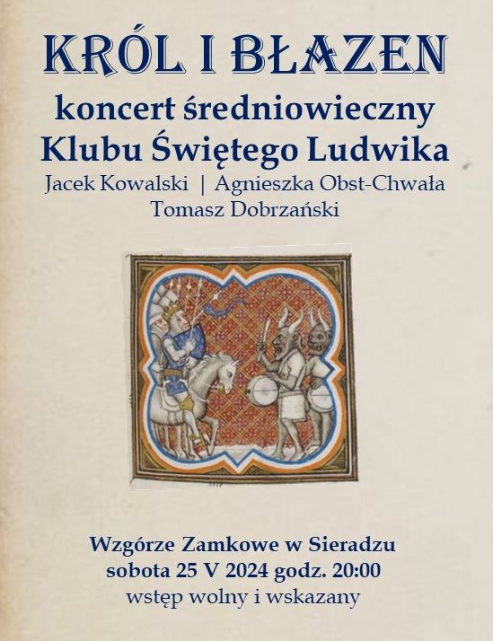 Plakat: OD ROLANDA DO SOBIESKIEGO PIEŚNI DUMY OPOWIEŚCI Jacek Kowalski & Henryk Kasperczak