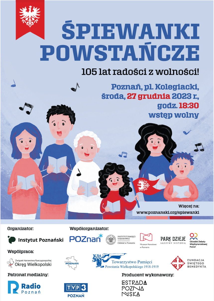Plakat: ŚPIEWANKI POWSTAŃCZE