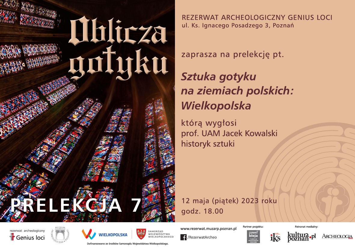 Plakat: SZTUKA GOTYCKA NA ZIEMIACH POLSKICH: WIELKOPOLSKA
