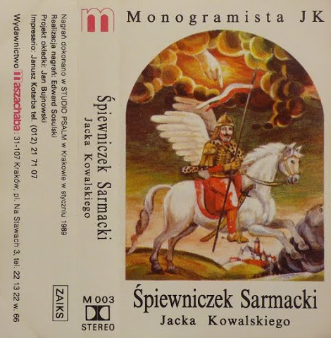 Okładka: Śpiewniczek sarmacki Jacka Kowalskiego