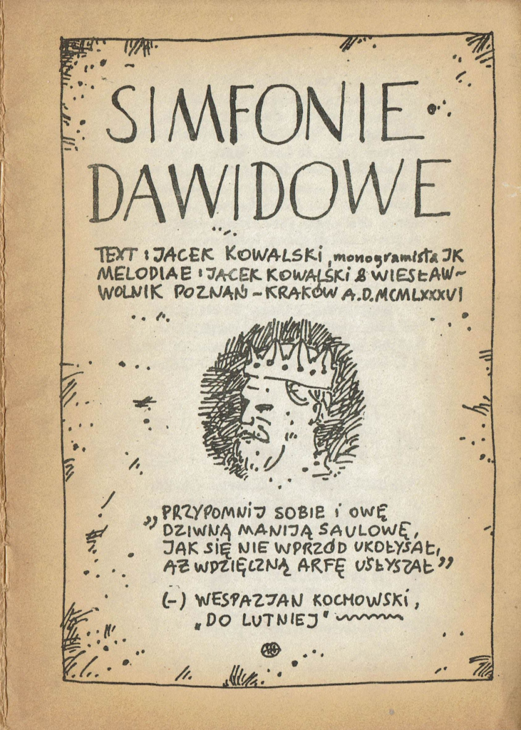 Okładka: Simfonie Dawidowe